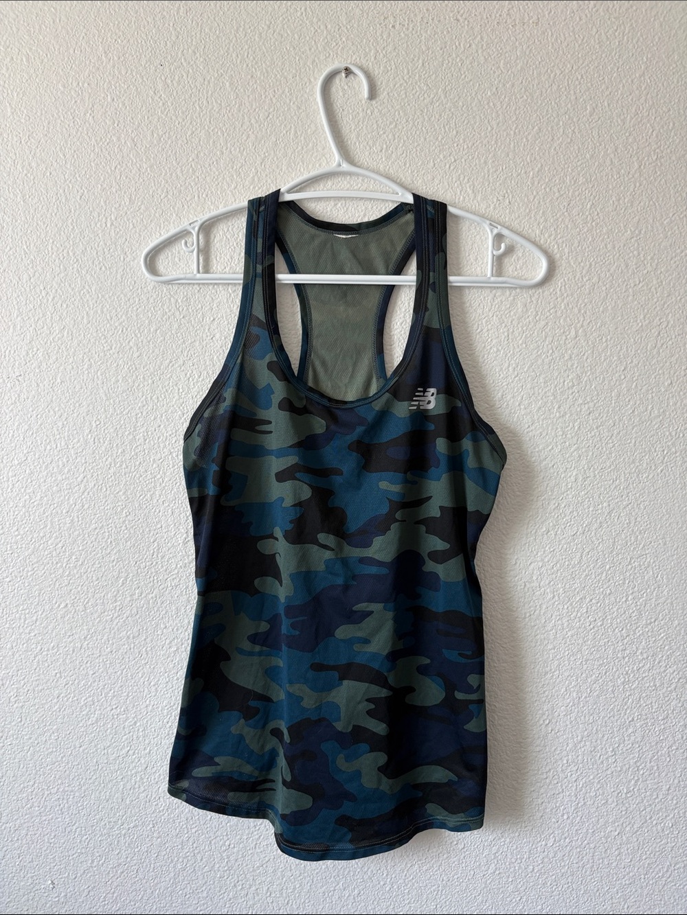 New Balance Women's Camo Racerback NBDRY Tank